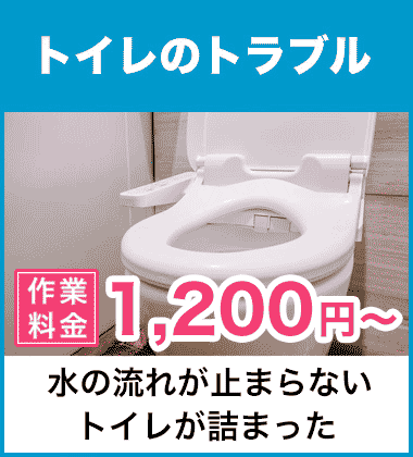 トイレの詰まり（つまり）などの便器まわりと、水が流れないトイレタンクまわりの修理 大和郡山市